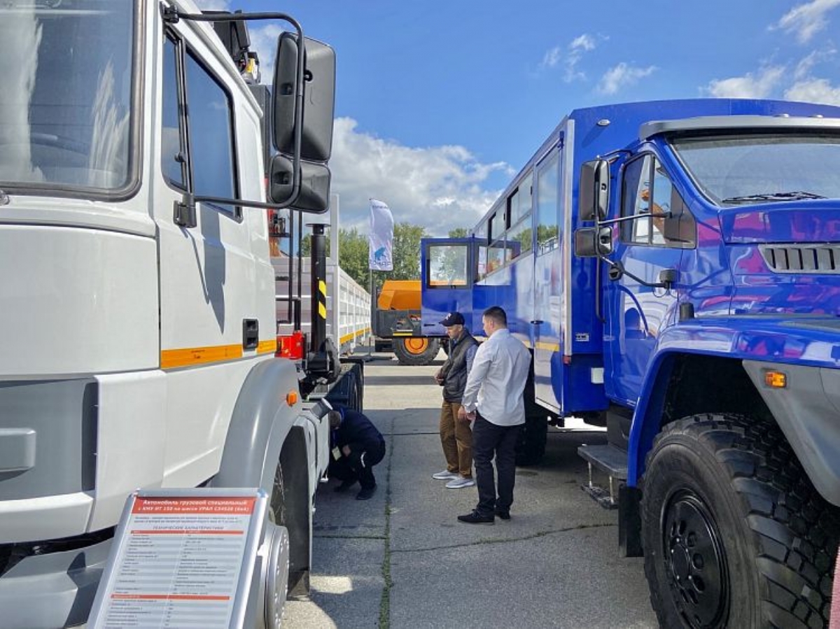Ural equipment in the capital of Kuzbass