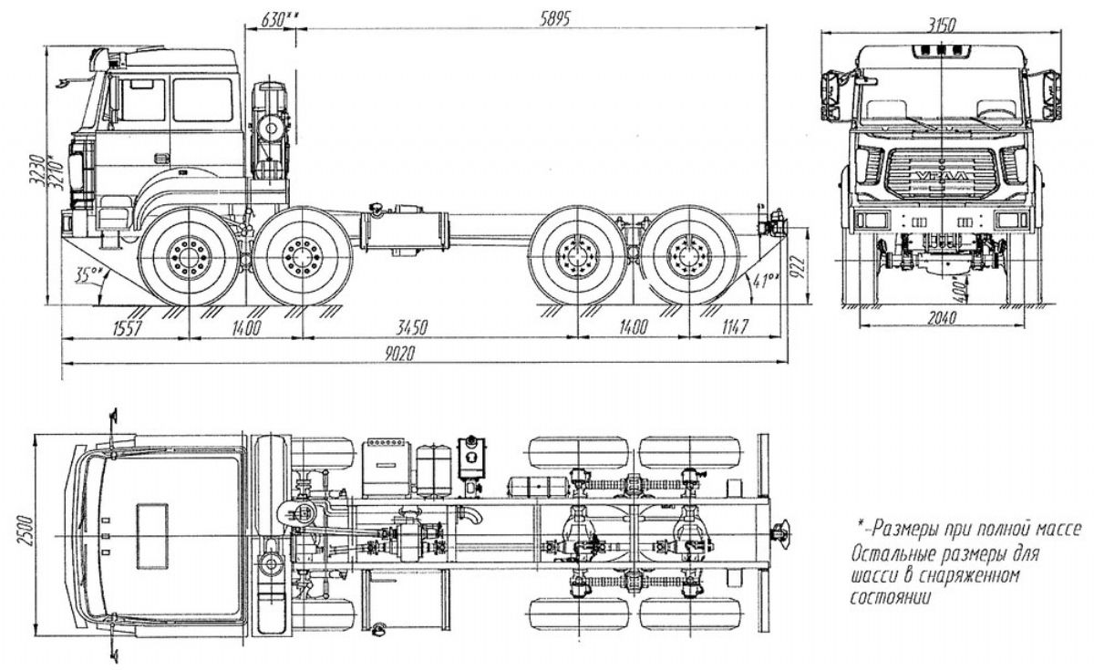 URAL 532362-1122-70