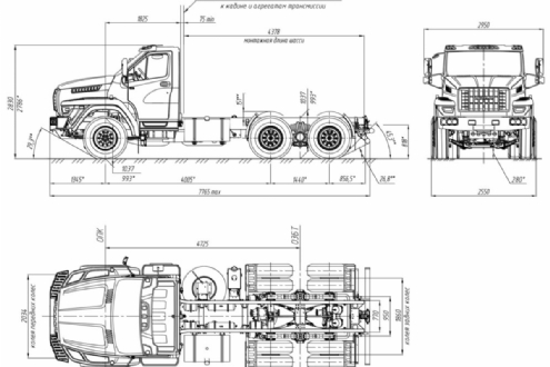 URAL 73945-6121-01