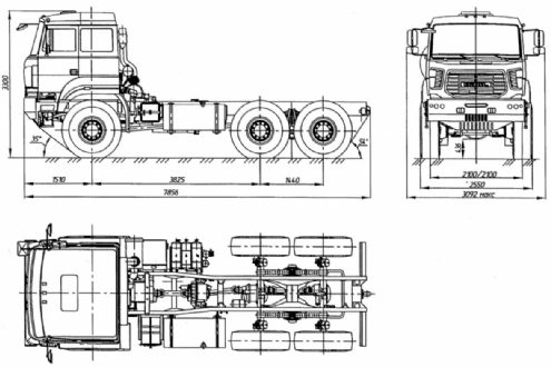 URAL 6370К-1151
